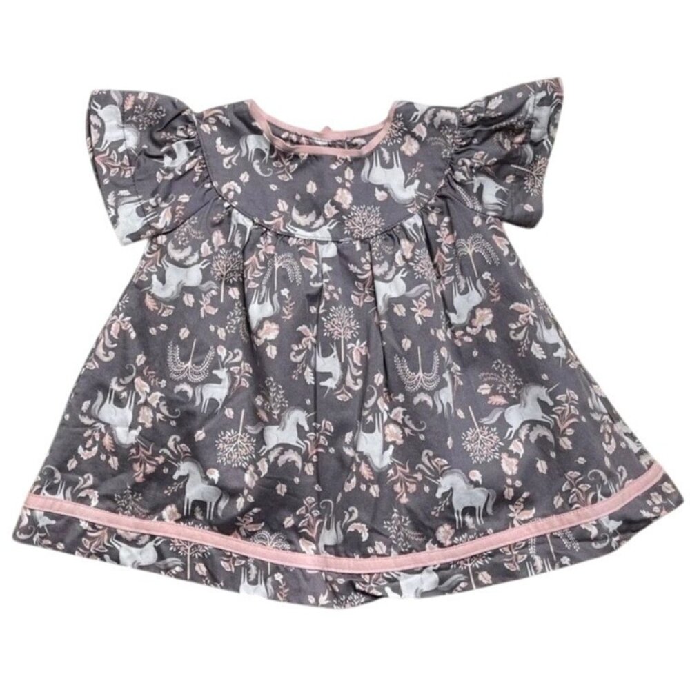Lilly Wicket Baby Girl Unicorn Pattern whimsical fairy Dress size 18M 18 months